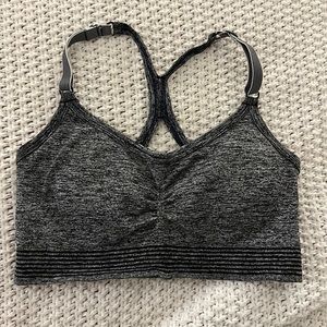 Victoria Secret Sports Bra, Size Small, Gray